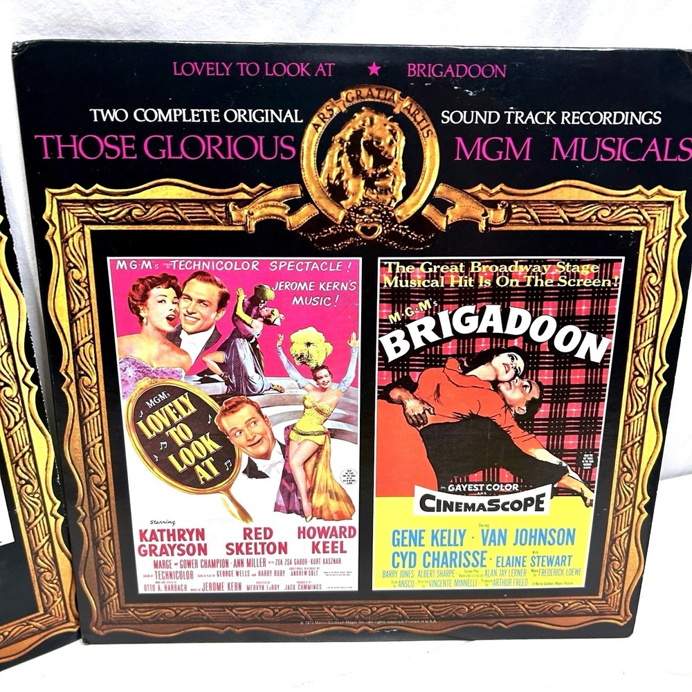 Vintage MGM Musicals Vinyl Record Bundle- Brigadoon, Royal Wedding And More!
